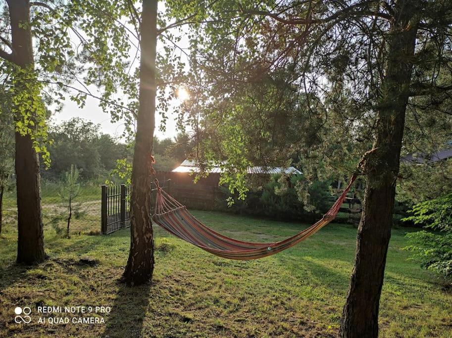 Domek Wypoczynkowy Caloroczny U Agi Z Balia Z Jacuzzi I Sauna Villa Przezmark Kültér fotó